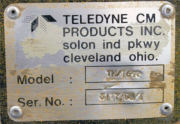 Teledyne Tm-16 Pedestal Rock Breaker With Npk H-3xa Hydraulic Hammer)